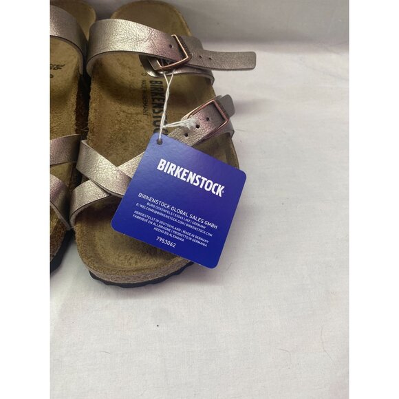 Birkenstock Women's 5-5.5 Mayari Graceful Taupe Birko-Flor Thong Sandal NIB - Picture 6 of 14